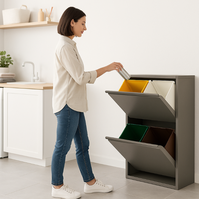 Ecorecycling 4 Gris