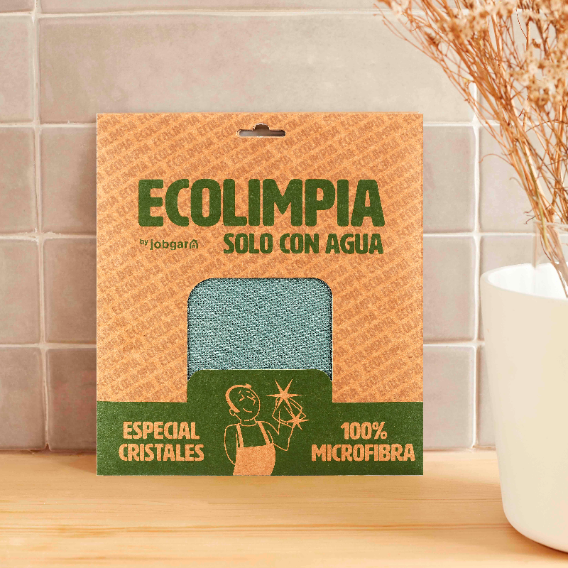 Pack 3 Bayetas ECOLIMPIA especial Cristales